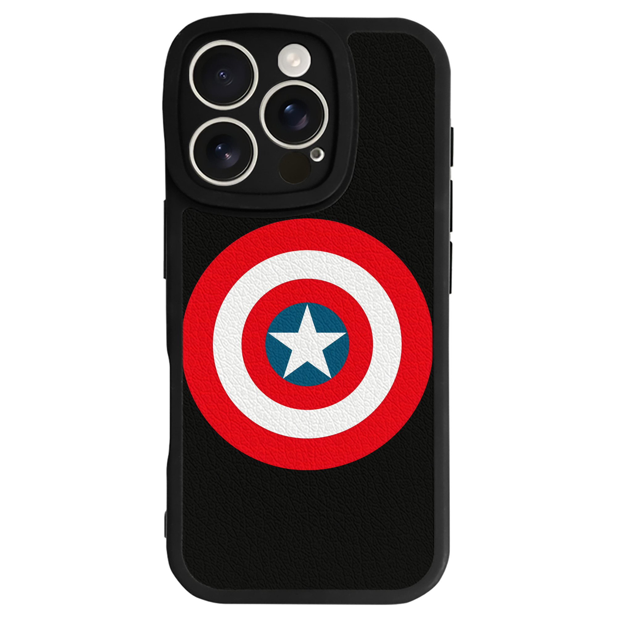 （画像用） アベンジャーズ The Avengers 【iPhone 16シリーズ対応】シリコンスマホケース（レザー調） 材質：シリコン